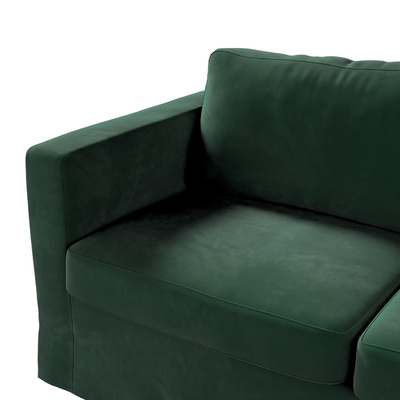 Karlstad betræk 2 personer, lang 165 X 89 X 64 CM fra kollektionen Velvet, Stof: 704-25