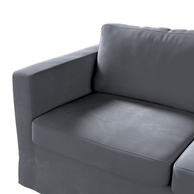 Karlstad betræk 2 personer, lang 165 X 89 X 64 CM fra kollektionen Velvet, Stof: 704-12
