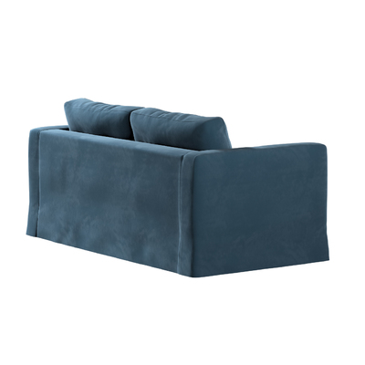 Karlstad betræk 2 personer, lang 165 X 89 X 64 CM fra kollektionen Velvet, Stof: 704-16
