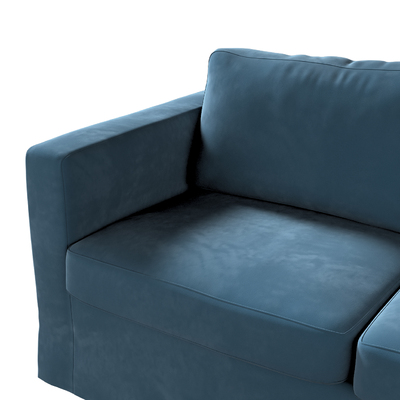 Karlstad betræk 2 personer, lang 165 X 89 X 64 CM fra kollektionen Velvet, Stof: 704-16