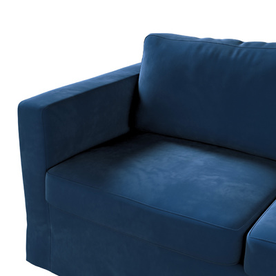Karlstad betræk 2 personer, lang 165 X 89 X 64 CM fra kollektionen Velvet, Stof: 704-29