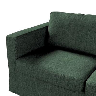 Karlstad betræk 2 personer, lang 165 X 89 X 64 CM fra kollektionen City, Stof: 704-81