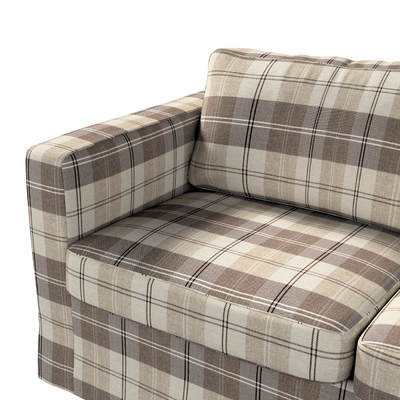 Karlstad klädsel 2-sits soffa -  lång 165 X 89 X 64 CM i kollektionen Edinburgh, Tyg: 115-80