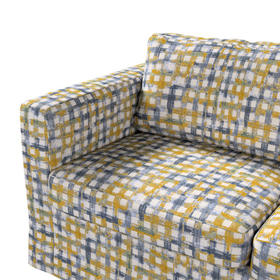 Karlstad betræk 2 personer, lang 165 X 89 X 64 CM fra kollektionen Cosy Home, Stof: 145-16