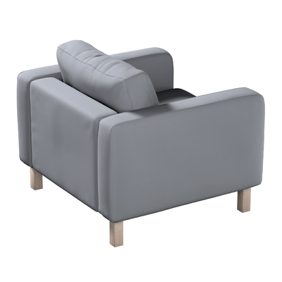 Karlstad klädsel fåtölj - kort 89 X 89 X 64 CM i kollektionen Panama Cotton, Tyg: 702-46
