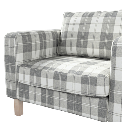 Pokrowiec na fotel Karlstad 89 x 89 x 64 cm w kolekcji Edinburgh, tkanina: 115-79