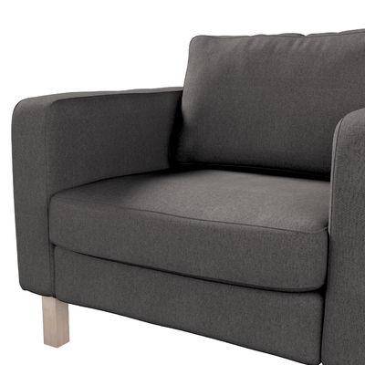 Pokrowiec na fotel Karlstad 89 x 89 x 64 cm w kolekcji Etna, tkanina: 705-35