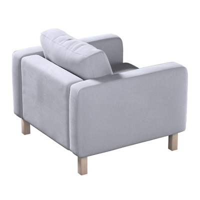 Housse pour fauteuil Karlstad 89 x 89 x 64 cm dans la collection Velvet, Tissu: 704-24