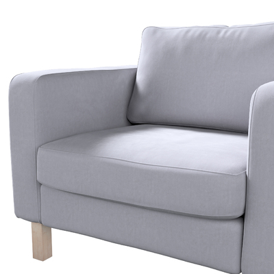 Housse pour fauteuil Karlstad 89 x 89 x 64 cm dans la collection Velvet, Tissu: 704-24