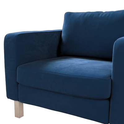 Karlstad betræk lænestol 89 X 89 X 64 CM fra kollektionen Velvet, Stof: 704-29