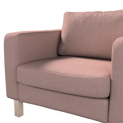 Pokrowiec na fotel Karlstad 89 x 89 x 64 cm w kolekcji City, tkanina: 704-83