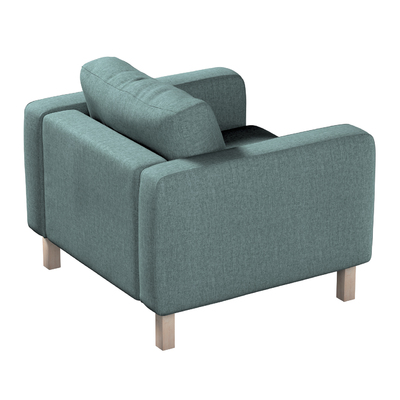 Karlstad betræk lænestol 89 X 89 X 64 CM fra kollektionen City, Stof: 704-85