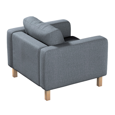 Karlstad betræk lænestol 89 X 89 X 64 CM fra kollektionen City, Stof: 704-86