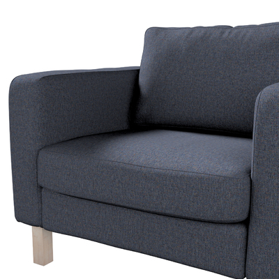 Karlstad armchair cover 89 x 89 x 64 cm in collection Madrid, fabric: 162-30