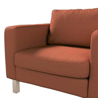 Karlstad klädsel fåtölj - kort 89 X 89 X 64 CM i kollektionen Living, Tyg: 162-48