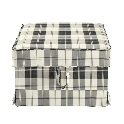 Ektorp betræk fodskammel 62 X 82 X 44 CM fra kollektionen Edinburgh, Stof: 115-74