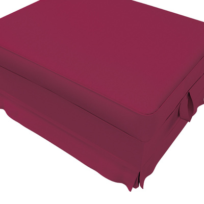 Ektorp betræk fodskammel 62 X 82 X 44 CM fra kollektionen Cotton Panama, Stof: 702-32
