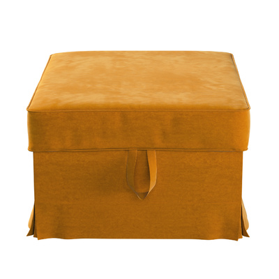 Pokrowiec na podnóżek Ektorp Bromma 60 x 79 x 42 cm w kolekcji Velvet, tkanina: 704-23