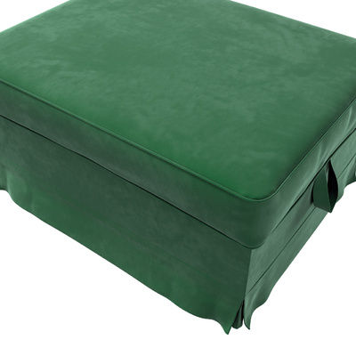 Ektorp betræk fodskammel 62 X 82 X 44 CM fra kollektionen Velvet, Stof: 704-13