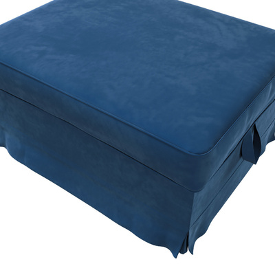 Ektorp betræk fodskammel 62 X 82 X 44 CM fra kollektionen Velvet, Stof: 704-29