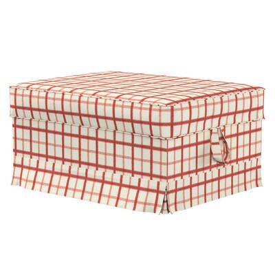 Bezug für Ektorp Bromma Hocker Husse, Ektorp Bromma von der Kollektion Avinon, Stoff: 131-15