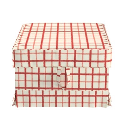 Bezug für Ektorp Bromma Hocker Husse, Ektorp Bromma von der Kollektion Avinon, Stoff: 131-15