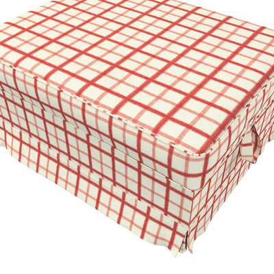 Bezug für Ektorp Bromma Hocker Husse, Ektorp Bromma von der Kollektion Avinon, Stoff: 131-15