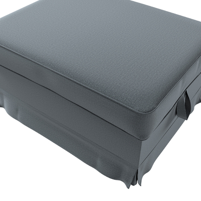Ektorp betræk fodskammel 62 X 82 X 44 CM fra kollektionen Ingrid, Stof: 705-43