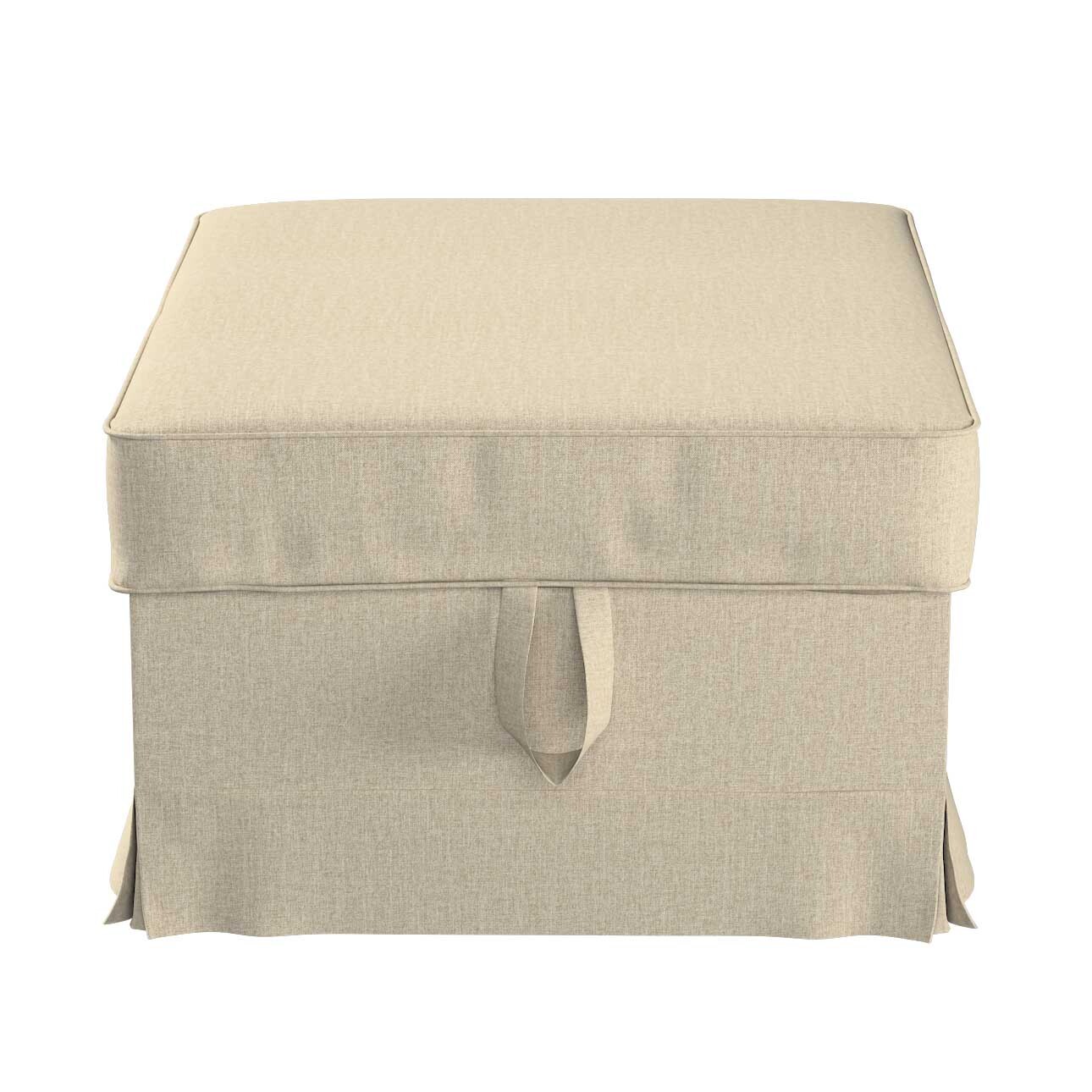 Bezug für Ektorp Bromma Hocker, beige- grau, Husse, Ektorp Bromma, City (70 günstig online kaufen