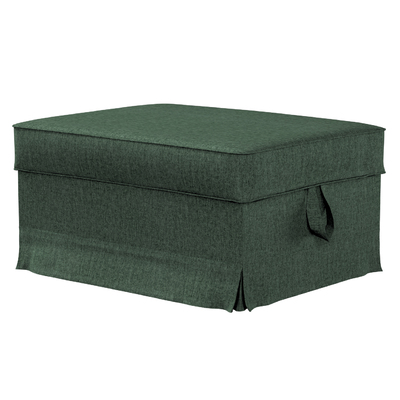 Pokrowiec na podnóżek Ektorp Bromma 60 x 79 x 42 cm w kolekcji City, tkanina: 704-81