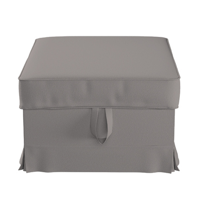 Ektorp Bromma footstool cover 60 x 79 x 42 cm in collection Boucle Teddy, fabric: 702-82