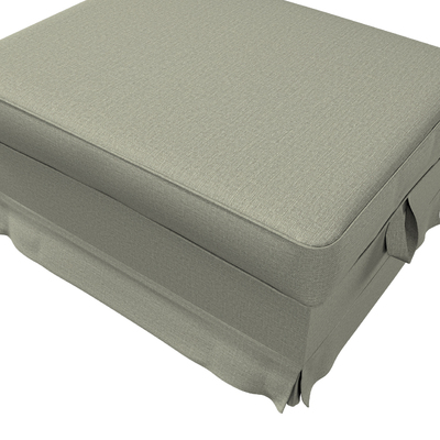 Pokrowiec na podnóżek Ektorp Bromma 60 x 79 x 42 cm w kolekcji Living Plus, tkanina: 161-42