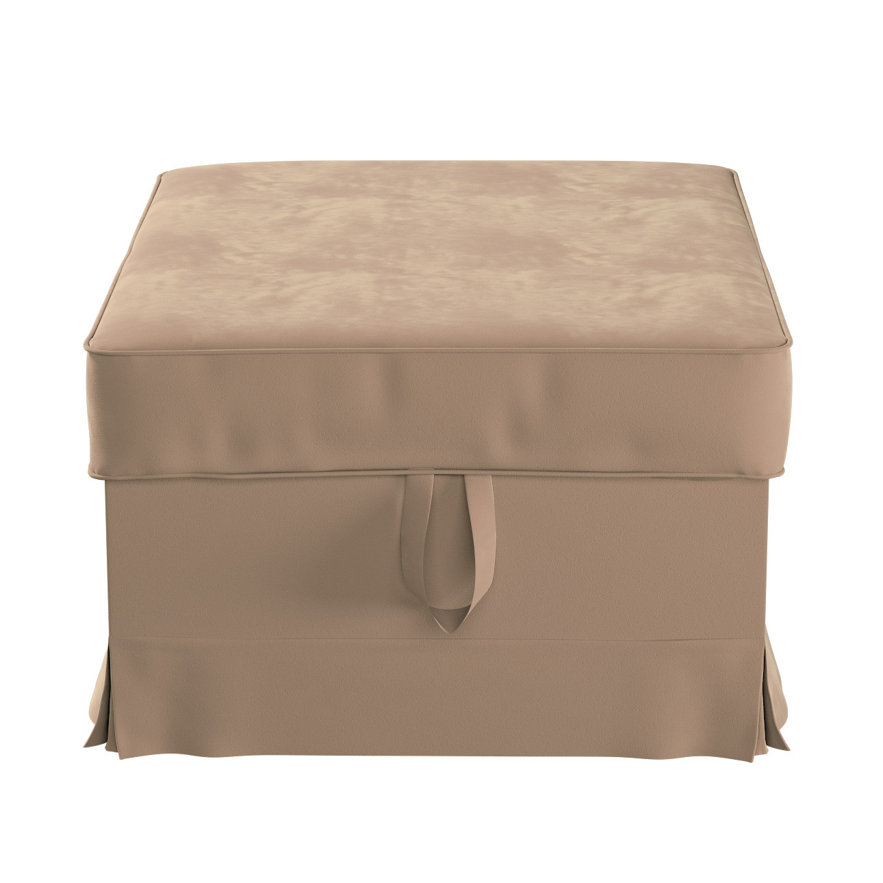 Bezug für Ektorp Bromma Hocker, beige, Husse, Ektorp Bromma, Velvet (704-35 günstig online kaufen