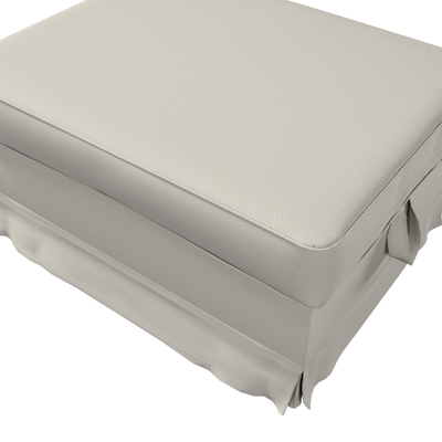 Pokrowiec na podnóżek Ektorp Bromma 60 x 79 x 42 cm w kolekcji Living Plus, tkanina: 162-00