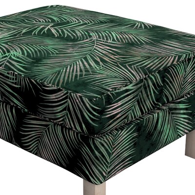 IKEA hoes voor Karlstad voetenbank Hoes, Karstadt voetenbankje van de collectie Velvet, Stof: 704-21