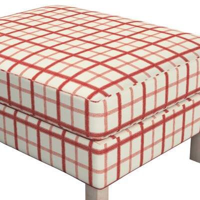 Bezug für Karlstad Hocker Husse, Karstadt Hocker von der Kollektion Avinon, Stoff: 131-15
