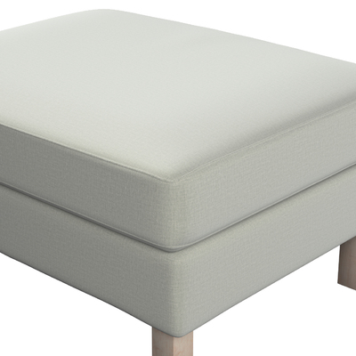 Karlstad footstool cover Karlstad footstool cover in collection Ingrid, fabric: 705-41