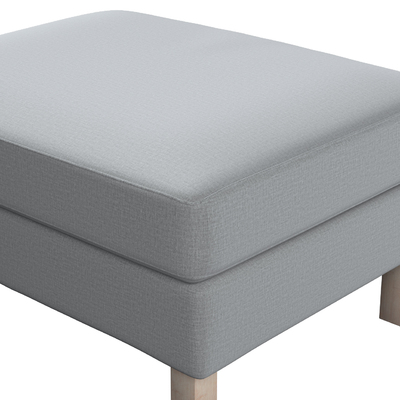 Karlstad betræk fodskammel 61 X 79 X 44 CM fra kollektionen Ingrid, Stof: 705-42
