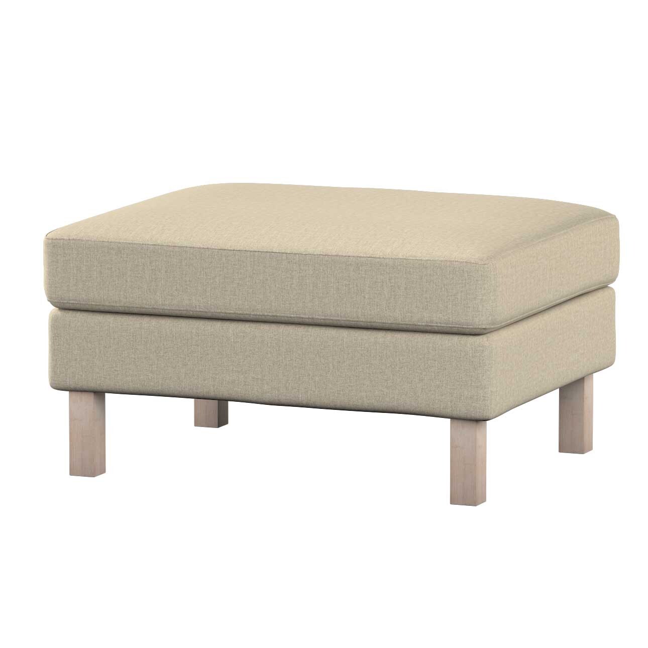 Bezug für Karlstad Hocker, beige- grau, Husse, Karstadt Hocker, City (704-8 günstig online kaufen