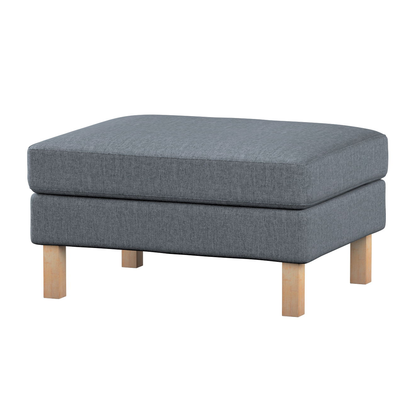 Bezug für Karlstad Hocker, grau, Husse, Karstadt Hocker, City (704-86) günstig online kaufen