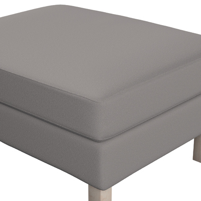 Karlstad betræk fodskammel 61 X 79 X 44 CM fra kollektionen Teddy, Stof: 702-82