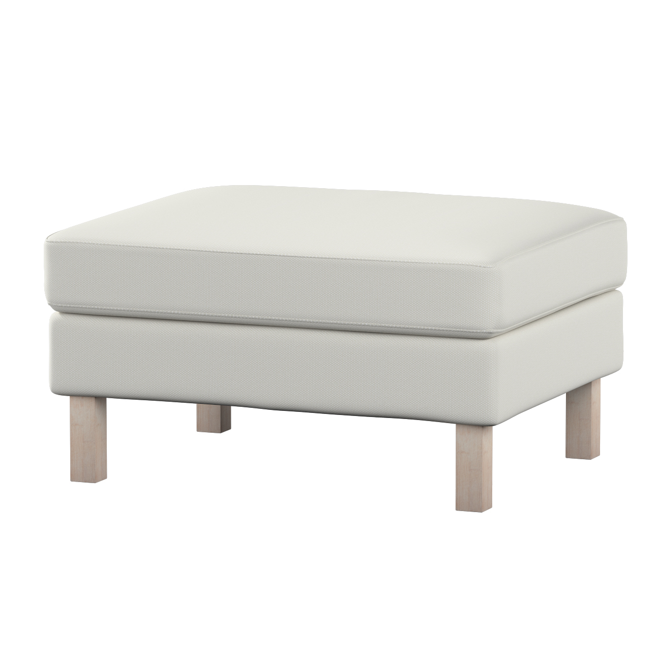 Bezug für Karlstad Hocker, hellgrau, Husse, Karstadt Hocker, Living II (162 günstig online kaufen