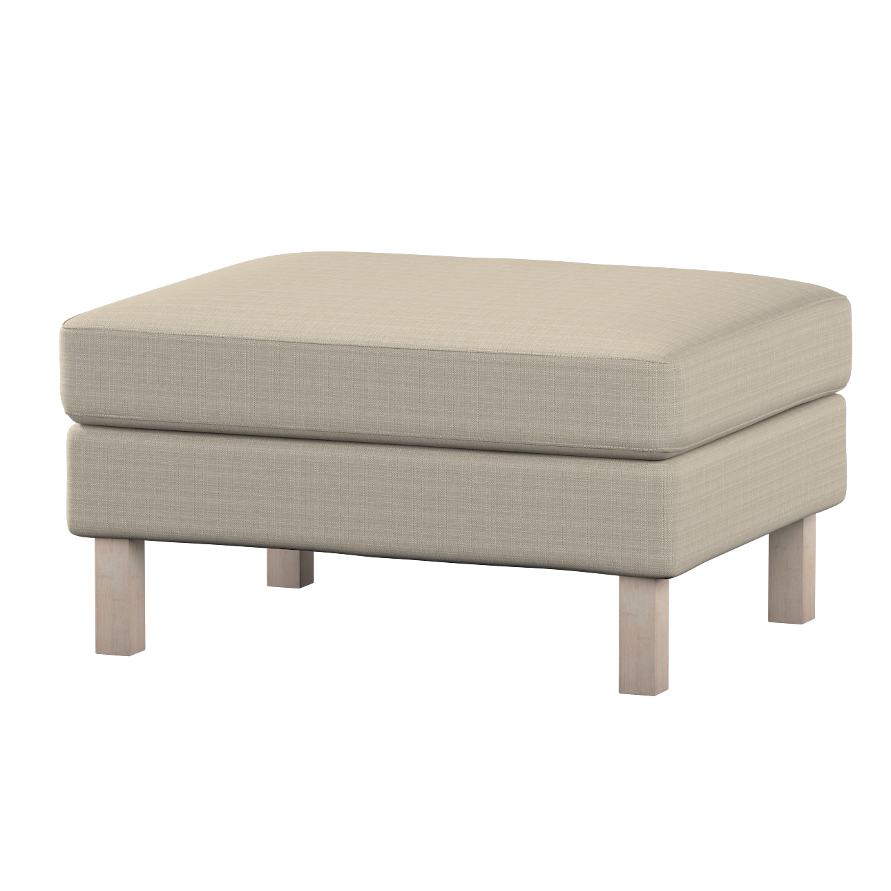 Bezug für Karlstad Hocker, beige, Husse, Karstadt Hocker, Living II (162-08 günstig online kaufen