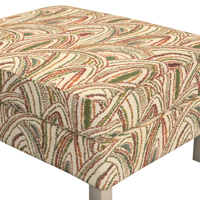Karlstad betræk fodskammel 61 X 79 X 44 CM fra kollektionen Cosy Home, Stof: 145-32