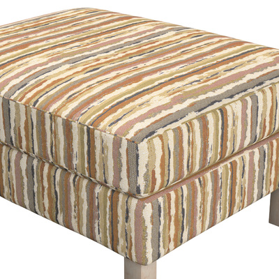 Karlstad betræk fodskammel 61 X 79 X 44 CM fra kollektionen Cosy Home, Stof: 145-41