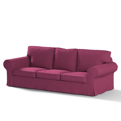 Ektorp betræk 3 sæder sovesofa med boks til sengetøj 23cm bred ryg 222 X 98 X 76 CM fra kollektionen Cotton Panama, Stof: 702-32