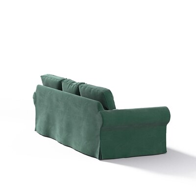Bezug für Ektorp 3-Sitzer Schlafsofa, ALTES Modell Sofahusse Ektorp 3-Sitzer Schlafsofa von der Kollektion Velvet, Stoff: 704-25
