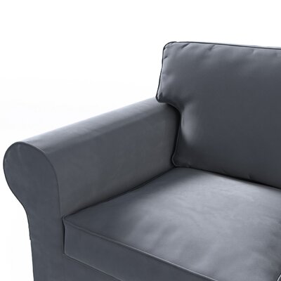 Bezug für Ektorp 3-Sitzer Schlafsofa, ALTES Modell Sofahusse Ektorp 3-Sitzer Schlafsofa von der Kollektion Velvet, Stoff: 704-12