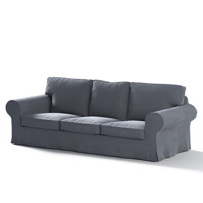 Bezug für Ektorp 3-Sitzer Schlafsofa, ALTES Modell Sofahusse Ektorp 3-Sitzer Schlafsofa von der Kollektion Velvet, Stoff: 704-12