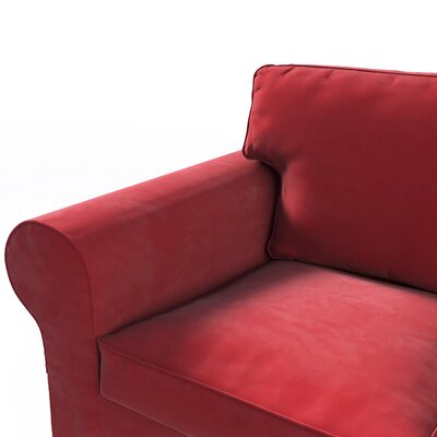 Bezug für Ektorp 3-Sitzer Schlafsofa, ALTES Modell Sofahusse Ektorp 3-Sitzer Schlafsofa von der Kollektion Velvet, Stoff: 704-15